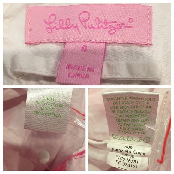 Lilly Pulitzer Shift Dress Size 4 Pink Daiquiri - Picture 7 of 8